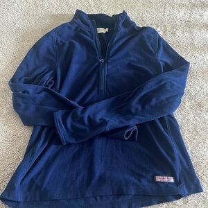 Vineyard Vines waffle half zip
